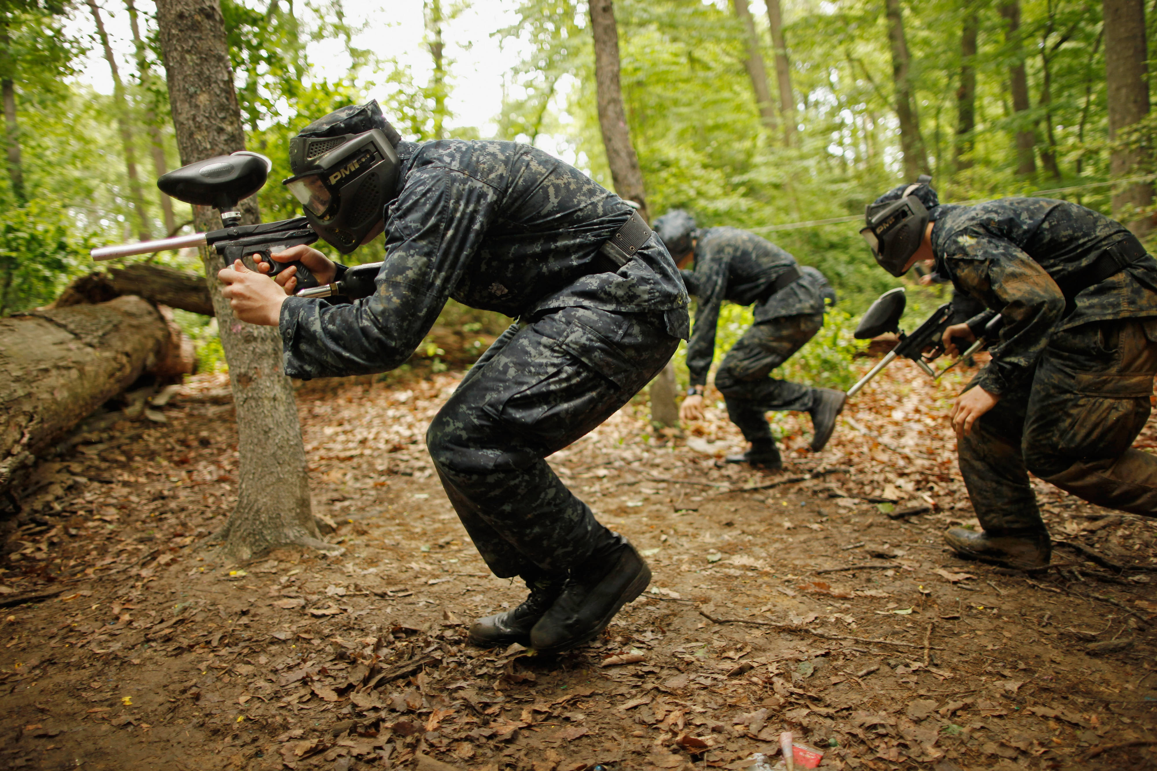 Lasergame / Paintball Leger Diorama Wereld